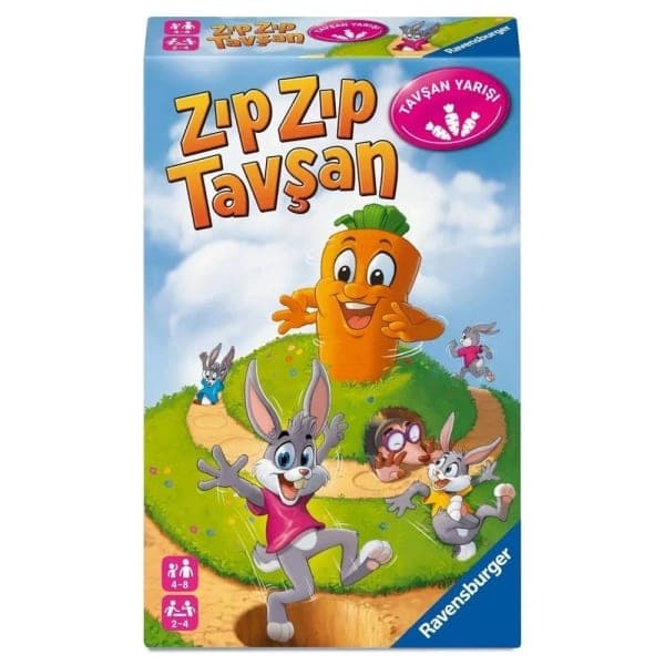 Zıp Zıp Tavşan (Seyahat Boy)